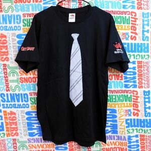 Get Smart Movie Promo T Shirt Size L Steve Carrell 2008 Tie Graphic Bud Logo